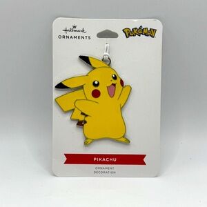 NEW HALLMARK ORNAMENTS PIKACHU‎ / POKÉMON CHRISTMAS TREE DECORATION HOLIDAY